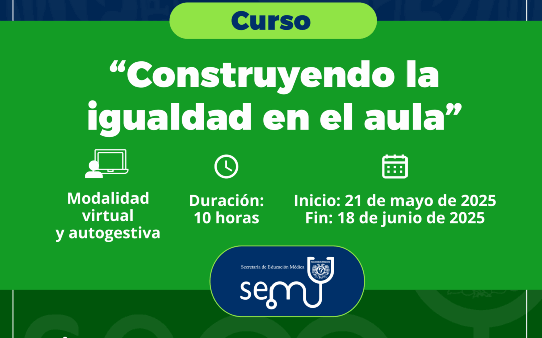 Curso-taller “Construyendo la igualdad en el aula”