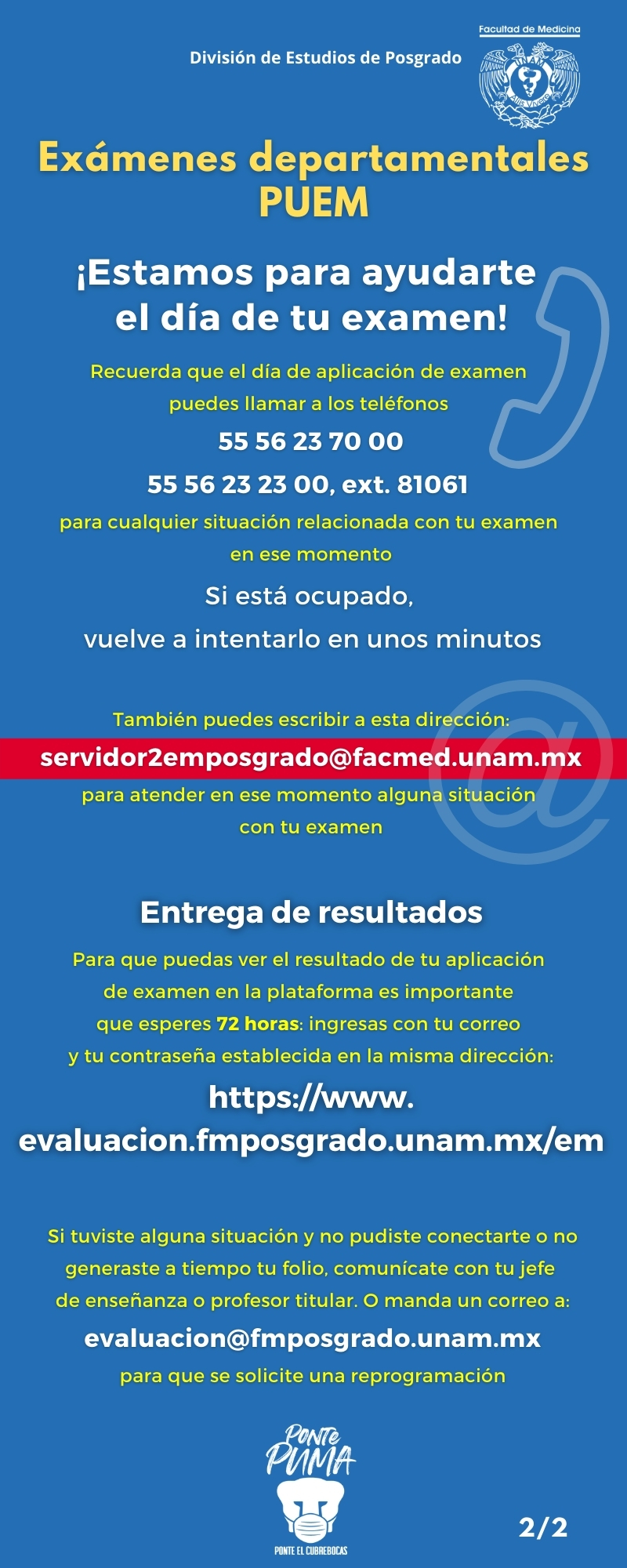 No lo dejes al último minuto 2 de 2